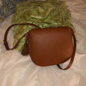 Brown crossbody purse